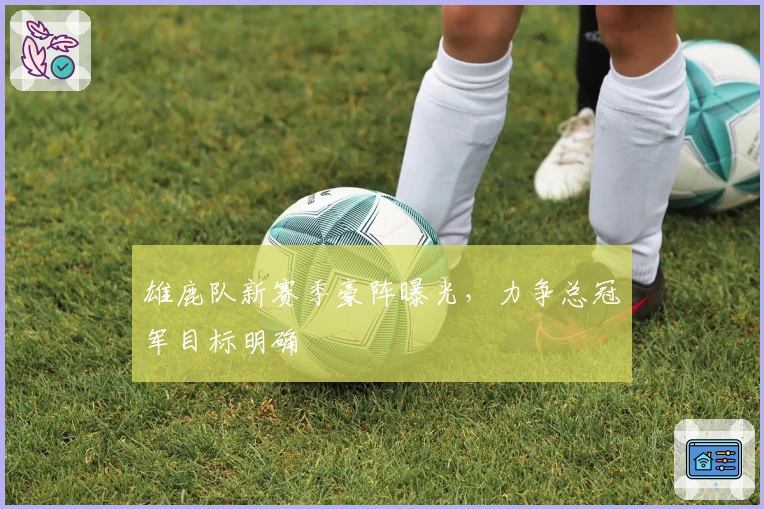 雄鹿队新赛季豪阵曝光，力争总冠军目标明确